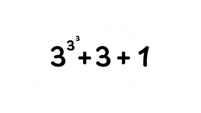 The equation shows 19 after bumping the base from 2 to 3, demonstrating the second step.